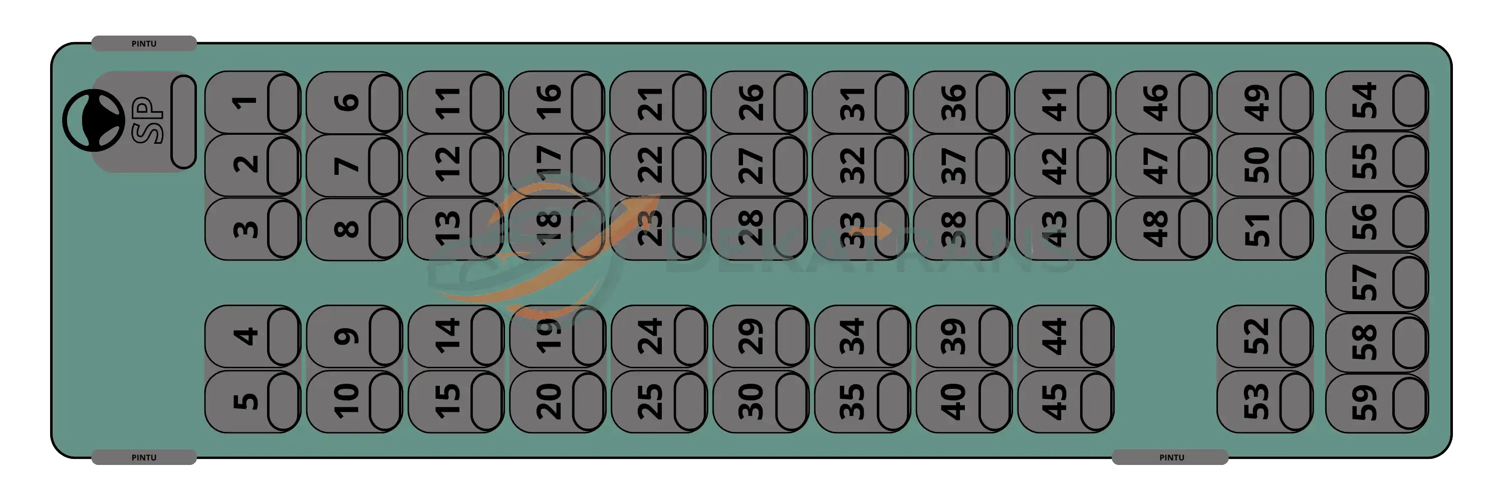Seat 59 - 59 seat