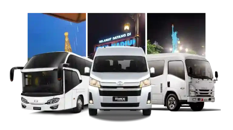Sewa Bus Madiun Murah Harga Mulai 800 Ribuan